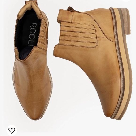 NWOT ROOLEE Leather Prince Booties - Picture 4 of 16